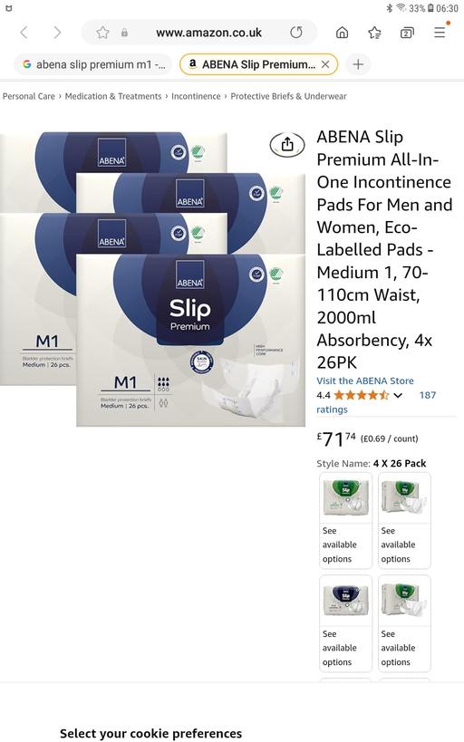 Buy & Sell Wolverhampton West Midlands - Photos for 4 packs of bladder pads
