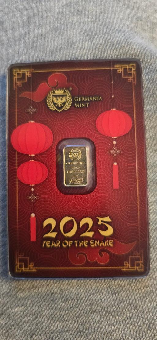 Buy & Sell Hanworth Hounslow - Photos for 24ct gold 1g limited edition bars x4 of these