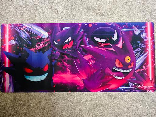 Buy & Sell East Kilbride Glasgow - Photos for Pokémon Gengar Large Non Slip Gaming Mat 40cm