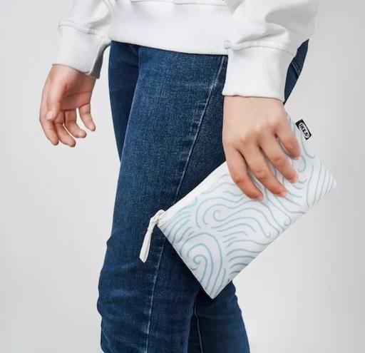 Buy & Sell Mickleover Derby - Photos for IKEA Accessory Bag Blue & White 20x12cm