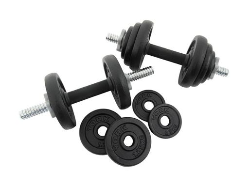 Buy & Sell Darlaston Walsall - Photos for York 15kg cast iron dumbbells