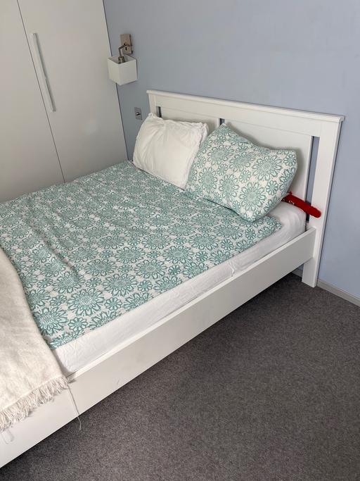 Buy & Sell Frognal North West London - Photos for IKEA double bed - including matress