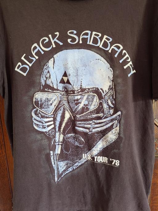 Buy & Sell Moss Pit Stafford - Photos for Black Sabbath 78 Tour T-shirt (medium)
