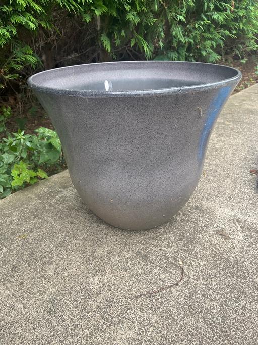 Buy & Sell Wickersley Rotherham - Photos for Large charcoal garden plant/tree pot