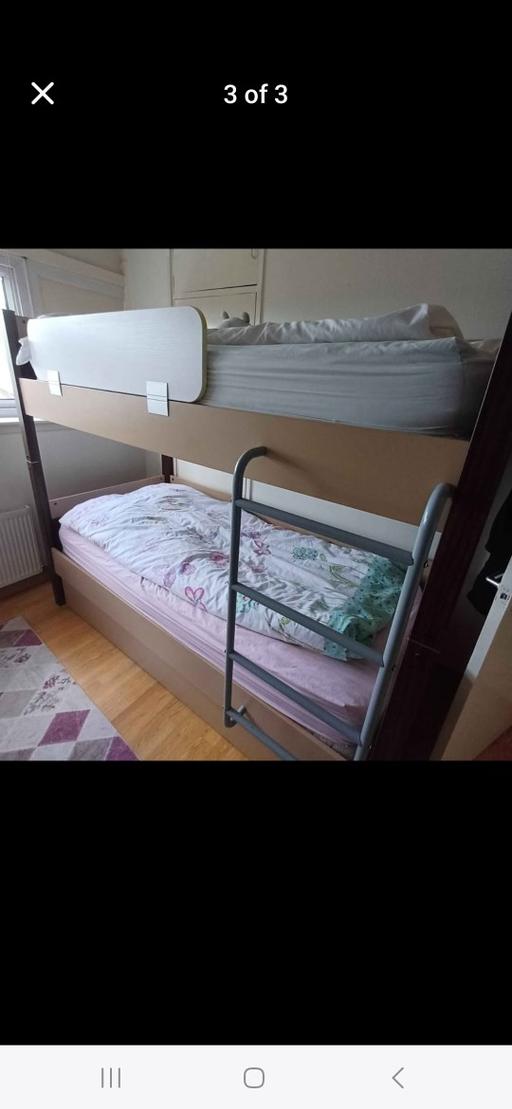 Buy & Sell Leyton East London - Photos for Bunk bed with under storage and mattresses