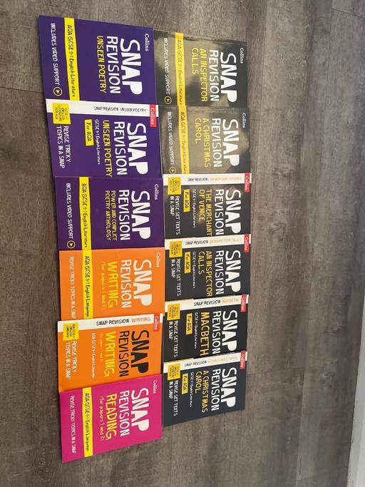 Buy & Sell - Photos for Collins snap revision books