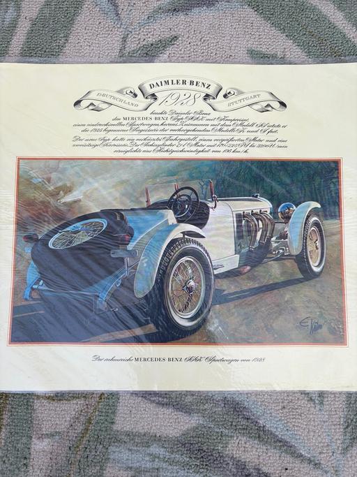 Buy & Sell Blackawton South Hams - Photos for 1928 Daimler Benz print
