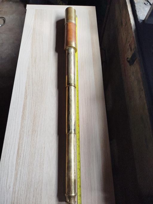 Buy & Sell Tame Valley Industrial Estate Tamworth - Photos for Antique Brass & Wood 3 Draw Telescope