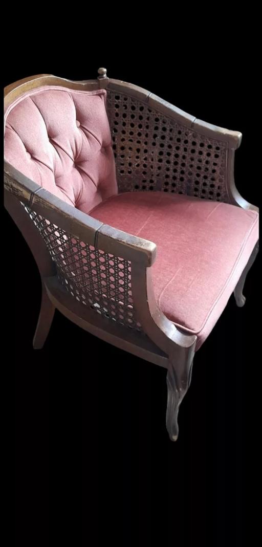 Buy & Sell Tame Valley Industrial Estate Tamworth - Photos for Antique Wood Bergere Tub Chair