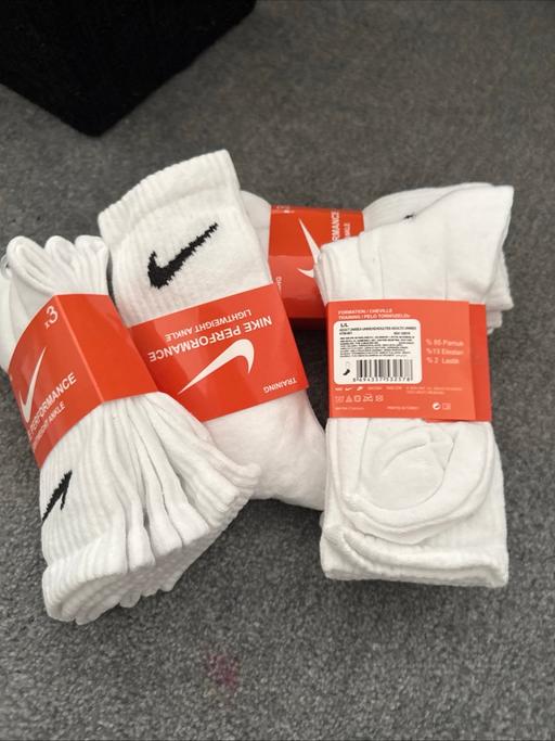 Buy & Sell Lawnt Denbighshire - Wales - Photos for New Adults kids Nike socks 12 pairs £16.99
