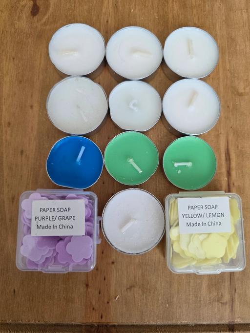 Buy & Sell Blackpool Town Centre Blackpool - Photos for Tealights x 10 & soap petals x 2 NEW