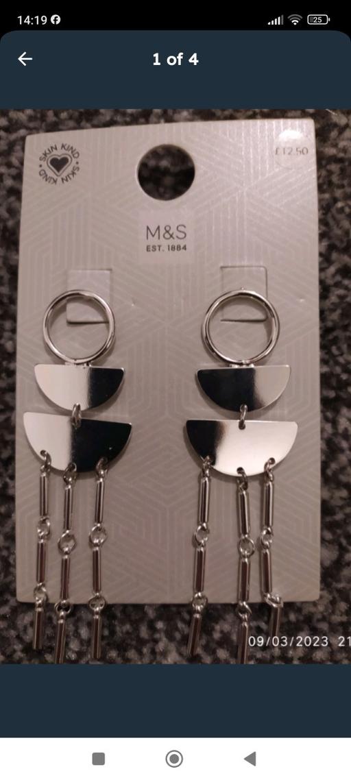 Buy & Sell Orrell Park Liverpool - Photos for NEW M&S EARRINGS