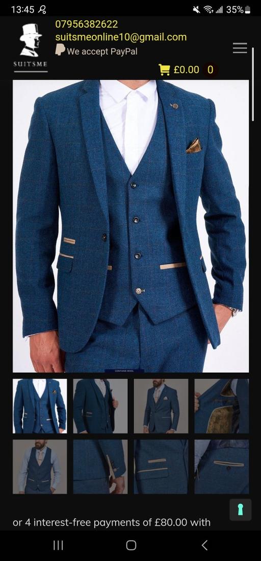 Buy & Sell Devons Road East London - Photos for Marc Darcy Navy Suit