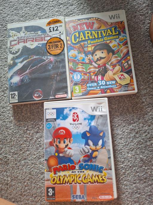 Buy & Sell Upper Gornal Dudley - Photos for 3 x Wii games