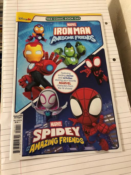 Buy & Sell Bamber Bridge South Ribble - Photos for Iron man & Spiderman Amazing Friends - Comic