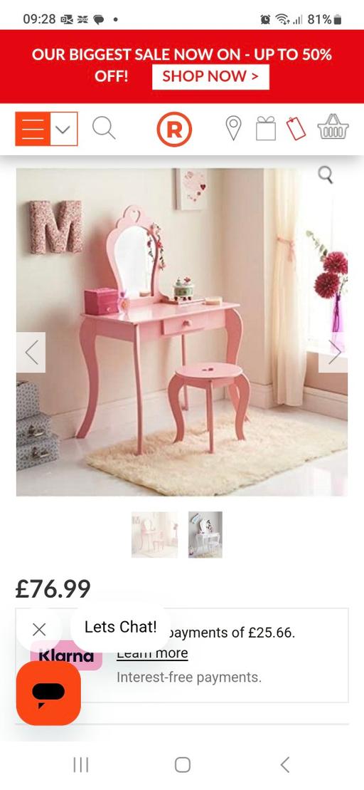 Buy & Sell Cosham Portsmouth - Photos for child's dressing table