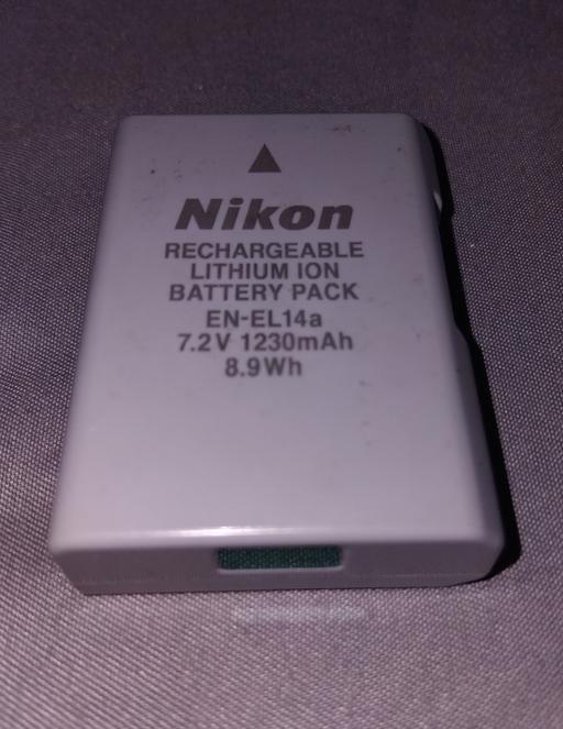Buy & Sell Beckton East London - Photos for Nikon EN-EL14a Battery for Nikon Cameras