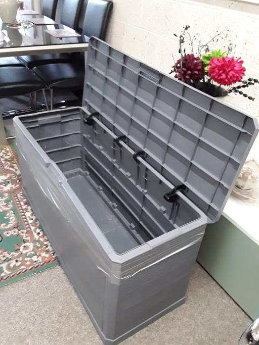 Buy & Sell Saint Pauls Trading Estate Tameside - Photos for Grey plastic garden storage container