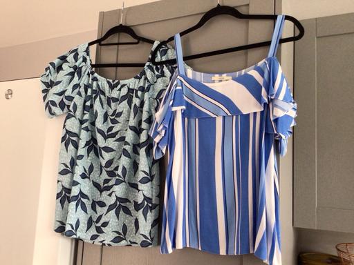 Buy & Sell South Elmsall Wakefield - Photos for 2 Ladies Sun Tops Size 12 £3