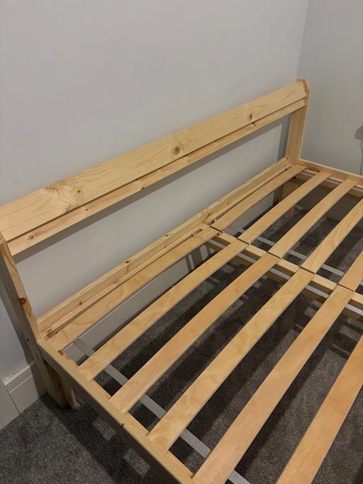 Buy & Sell Eastern Docks Southampton - Photos for Wooden Bed Frame and Mattress for Sale
