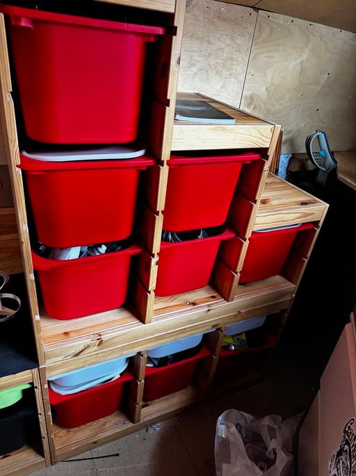 Buy & Sell Chase Terrace Lichfield - Photos for IKEA unit and storage boxes