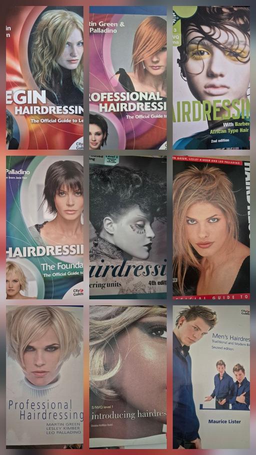 Buy & Sell Wolverhampton West Midlands - Photos for 9 Hairdressing books