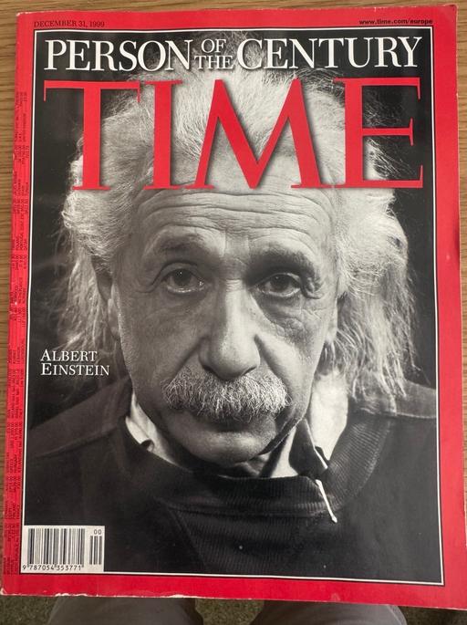 Buy & Sell Elm Park Havering - Photos for Time Magazine Albert Einstein 31Dec1999