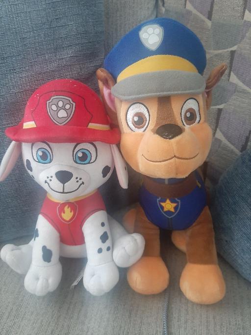 Buy & Sell West Bromwich Sandwell - Photos for Paw Patrol Soft toy plushes - Chase and Marsh