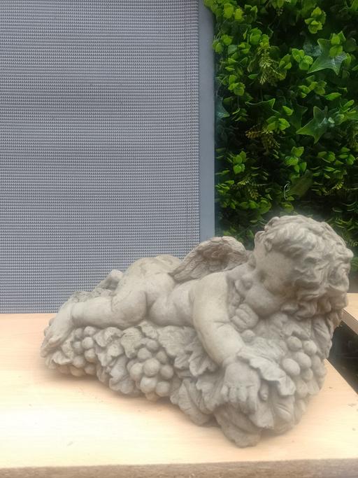 Buy & Sell Gornal Wood Dudley - Photos for Sleeping cherub garden ornament