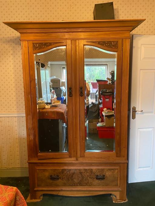 Buy & Sell Yardley Birmingham - Photos for Double Satin and Walnut Wardrobe