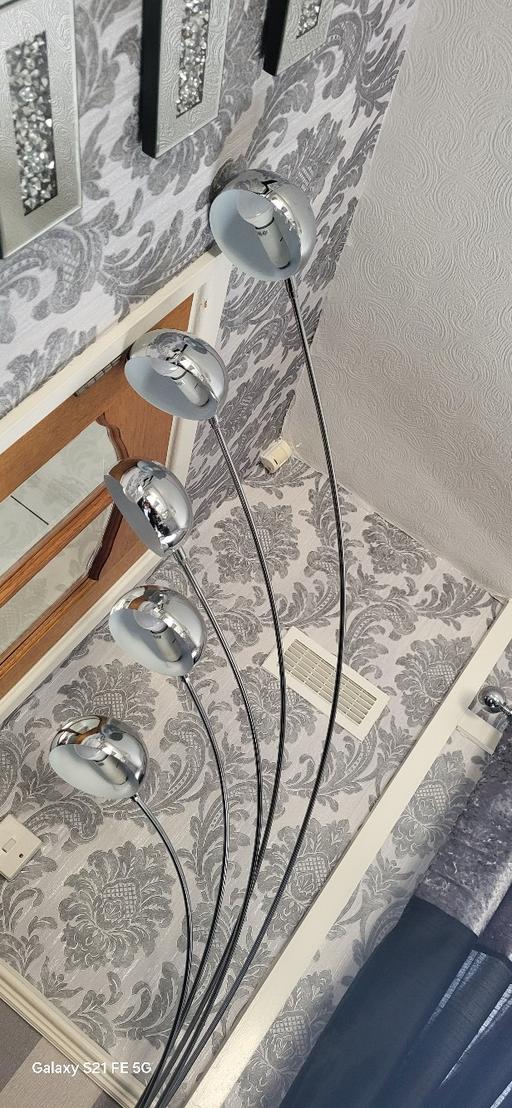 Buy & Sell Bloxwich Walsall - Photos for 5 ARM LAMP ON MARBLE BASE