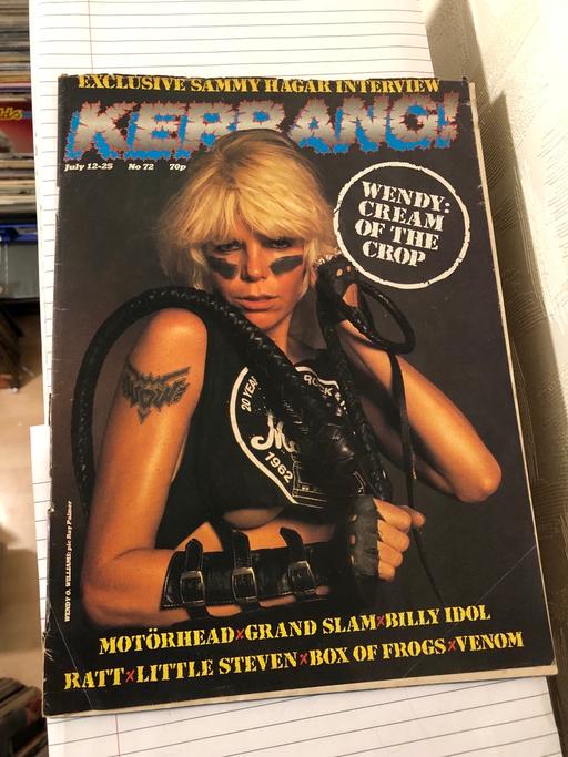 Buy & Sell Bamber Bridge South Ribble - Photos for Kerrang! Magazine - #72 - 1984