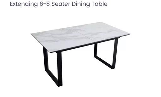 Buy & Sell Sunbury-on-Thames Spelthorne - Photos for Dinning table- Marble effect