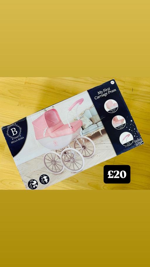 Buy & Sell Saint James Industrial Estate North Northamptonshire - Photos for Bella Rosa My First Carriage Dolls Pram