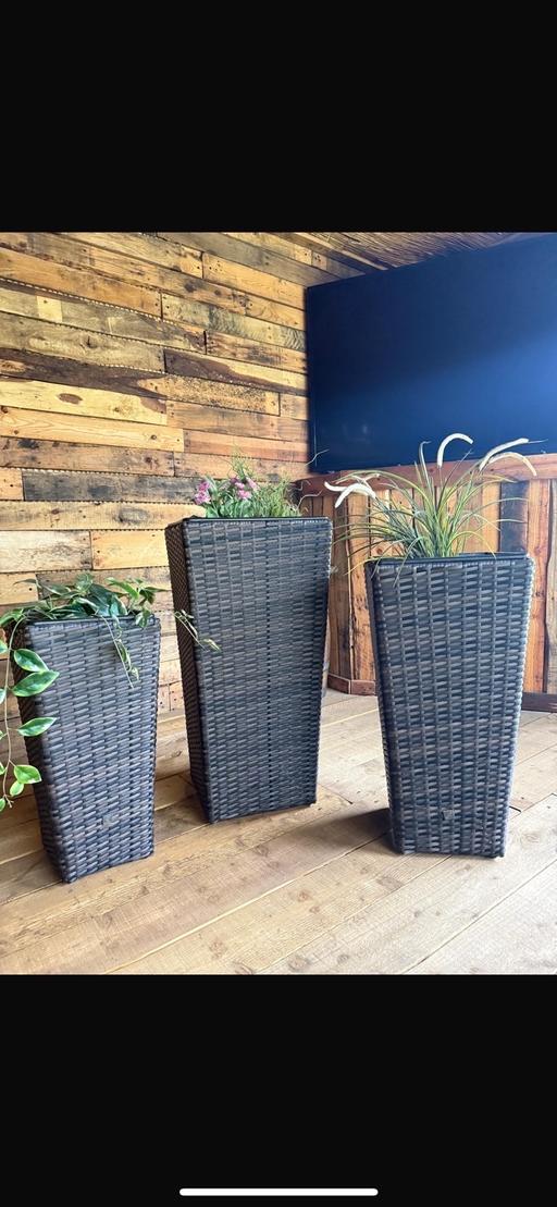 Buy & Sell Hayes Hillingdon - Photos for Rattan Plant Pots