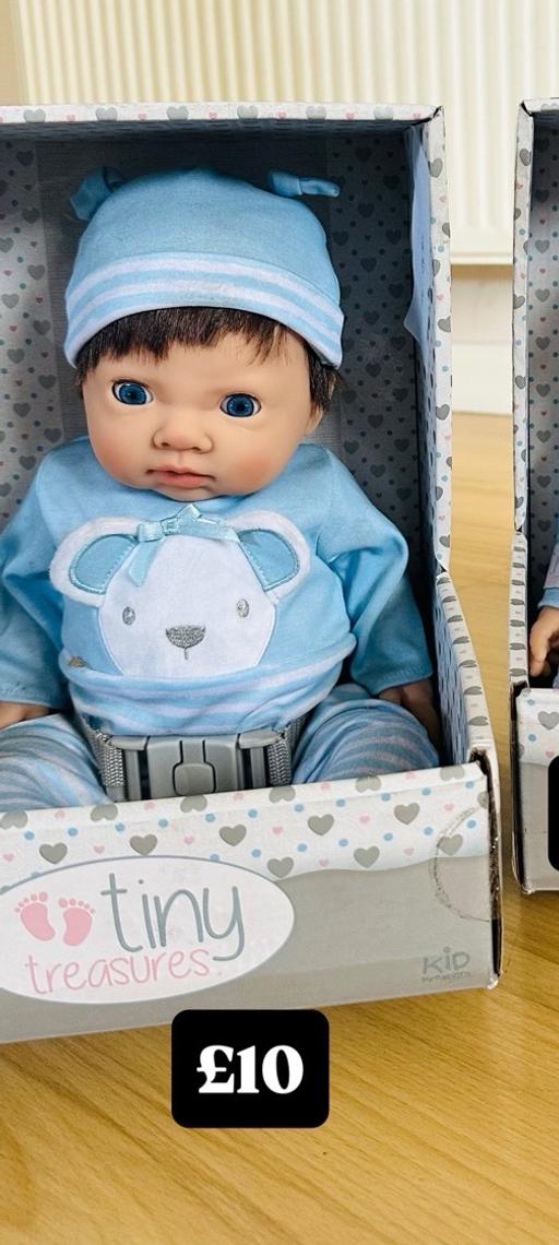 Buy & Sell Saint James Industrial Estate North Northamptonshire - Photos for Tiny Treasures Baby Doll in Blue Bear Outfit