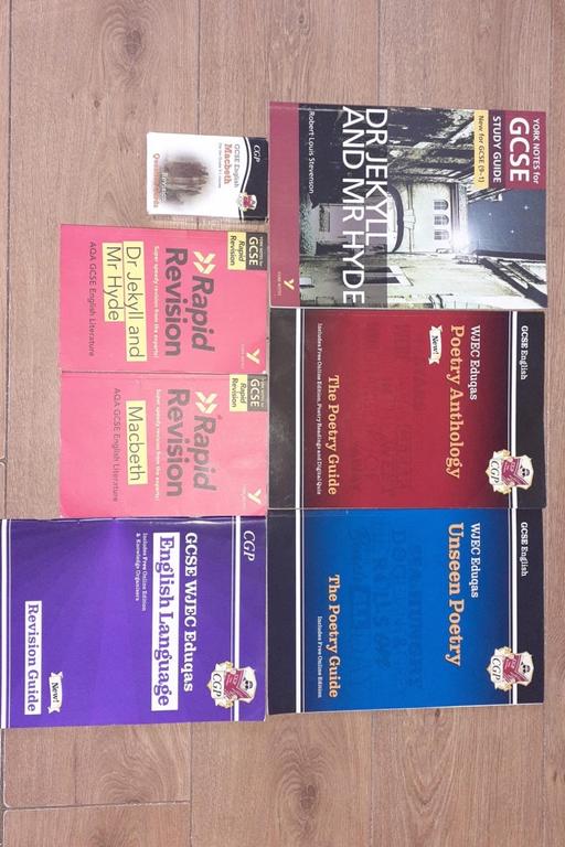 Buy & Sell Great Barr Sandwell - Photos for GCSE ENGLISH REVISION BOOKS AND FLASH CARDS