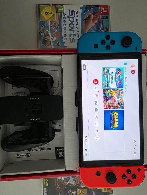 Buy & Sell Strood Medway - Kent - Photos for Nintendo switch OLED 64gb red neon/blue neon
