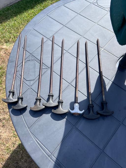 Buy & Sell Westwoodside North Lincolnshire - Photos for NASH 12” Bivvi pegs x8 with Nash tube