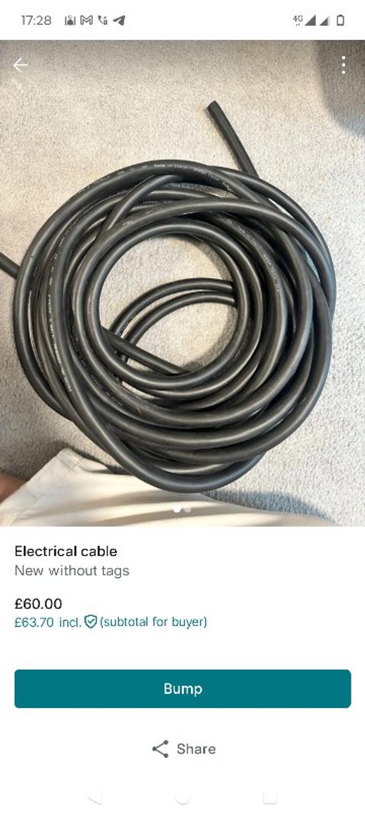 Buy & Sell Ilford Redbridge - Photos for electrical cable