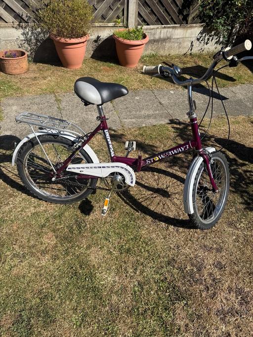 Buy & Sell Chapmans Hill Bromsgrove - Photos for 20” Stowaway 3 folding bike 
