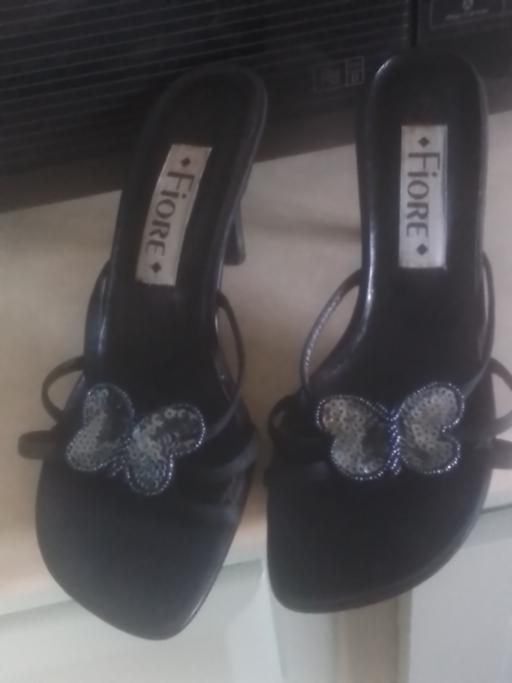 Buy & Sell Aldridge Walsall - Photos for FIORE BLACK MULES
