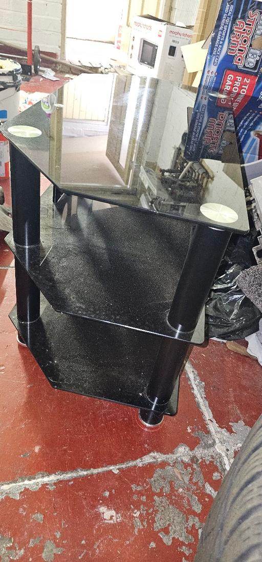 Buy & Sell Lambeth South East London - Photos for TV stand - Black glass
