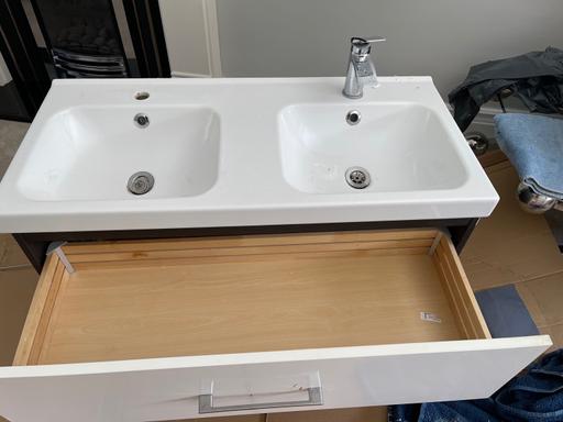 Buy & Sell Harborne Birmingham - Photos for Ikea double sink wall hung vanity unit