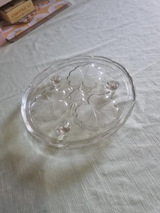Buy & Sell Stirchley Birmingham - Photos for Heavy Glass Vintage Cake Platter
