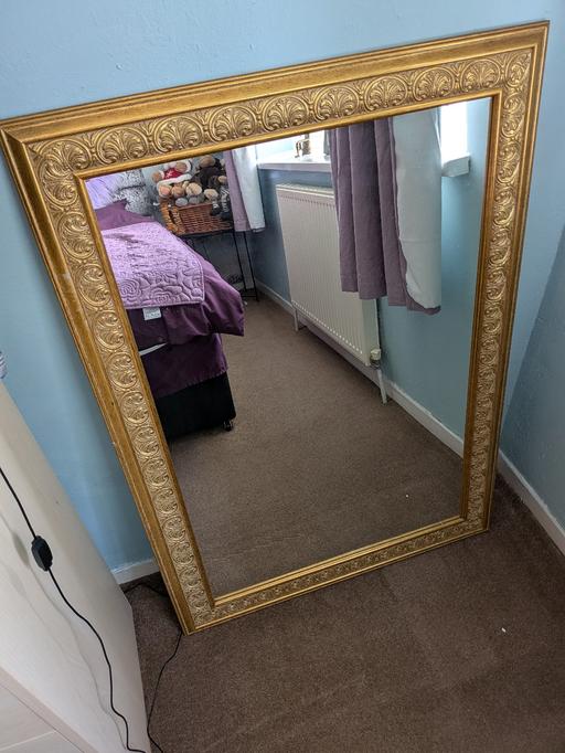 Buy & Sell Birmingham Solihull - Photos for large gold mirror