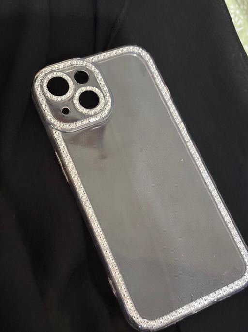 Buy & Sell Low Common Wigan - Photos for iPhone 15 phone case clear with rhinestones