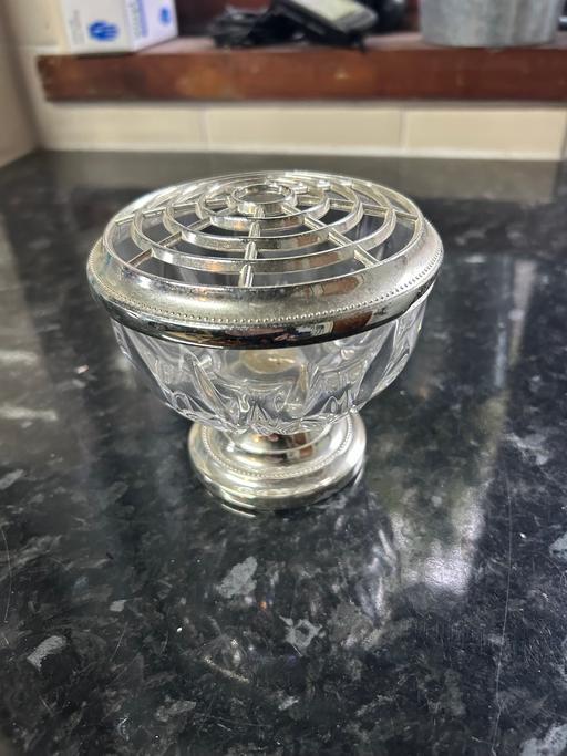 Buy & Sell Bentley Heath Solihull - Photos for Silver and Glass Rose Bowl