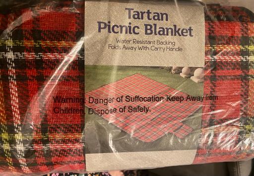 Buy & Sell Acocks Green Birmingham - Photos for Tartan picnic blanket 125x150cm