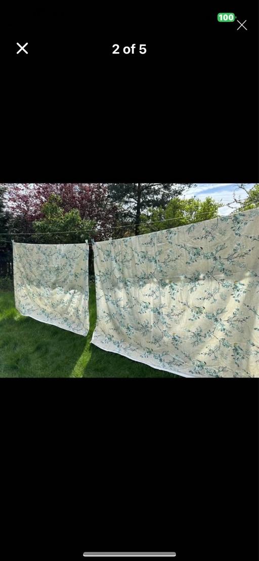 Buy & Sell Eastborough Kirklees - Photos for Beautiful Dunelm Curtains 229x229cm